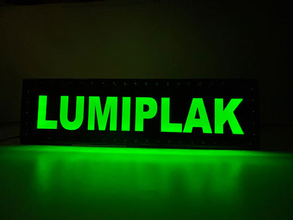Plaque lumineuse personnalisée  ( Taille M )